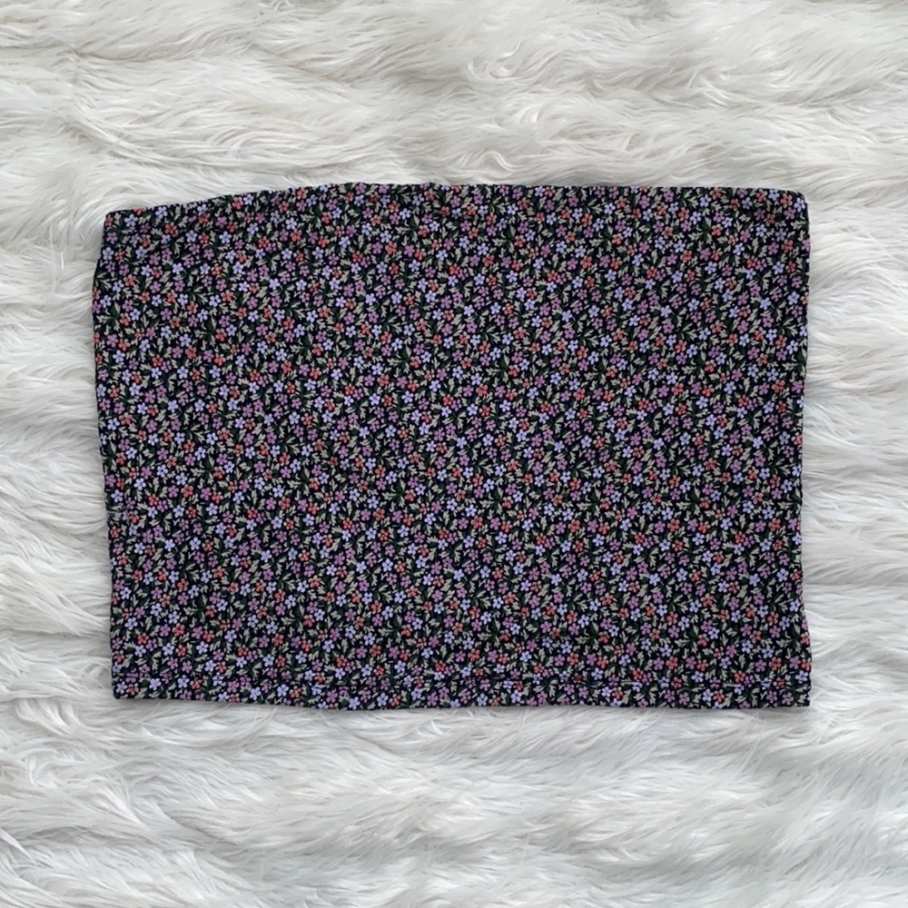 American Eagle | Floral Tube Top